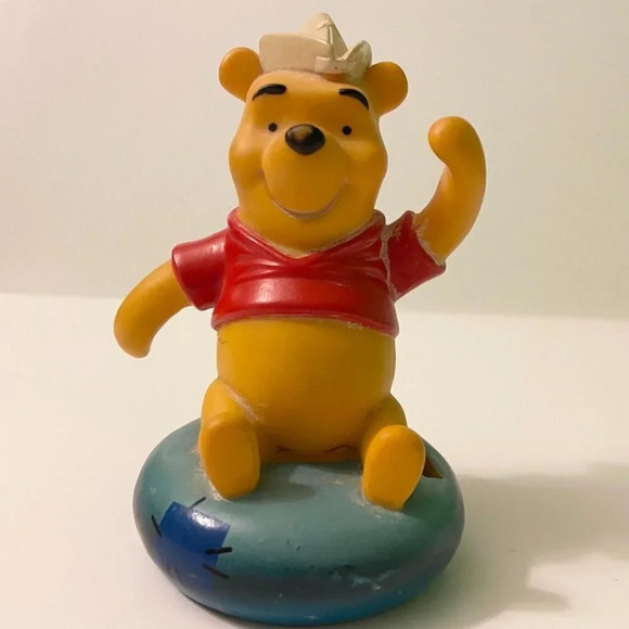 Vintage Disney Winnie The Pooh Figure Cosrich Group Toy 4.5" Tall - Picture 2 of 8